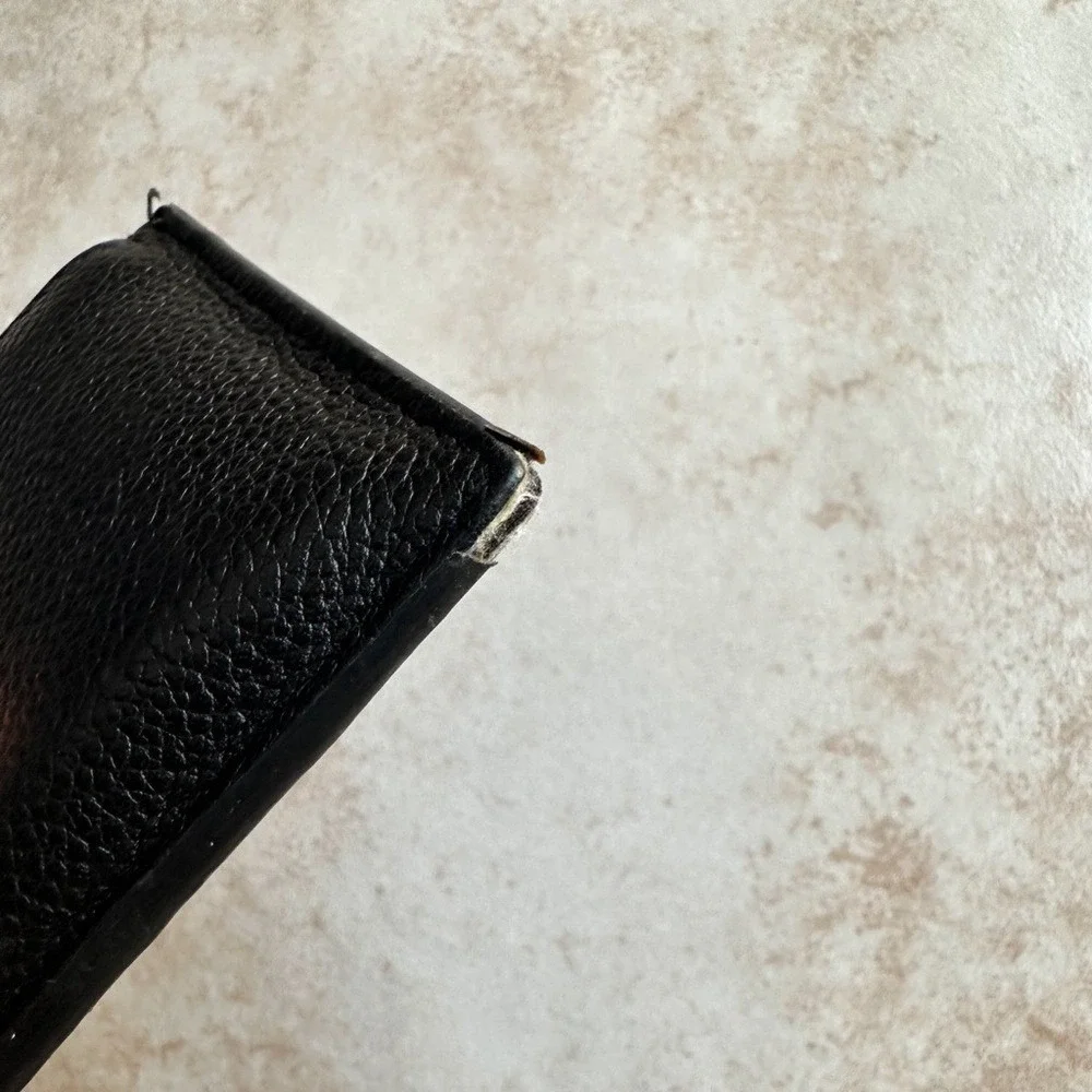 Saint Laurent Leather Card Holder